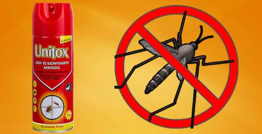 Unitox légy és szúnyogirtó aerosol illatosított