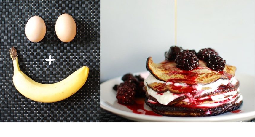 2-ingredient-pancakes Gluténmentes palacsinta 2 hozzávalóból