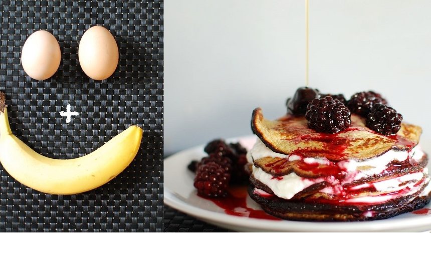 2-ingredient-pancakes Gluténmentes palacsinta 2 hozzávalóból