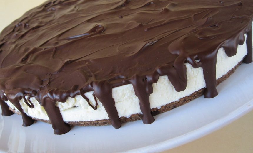 Tr-rudi-torta-egsz Mennyei túró rudi torta – sütés nélkül
