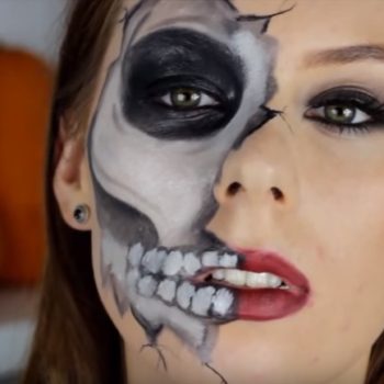 hallo Halloween smink egyszerűen!