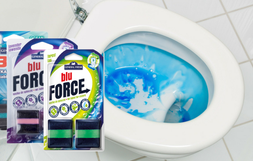 General Fresh Blue Force WC kocka