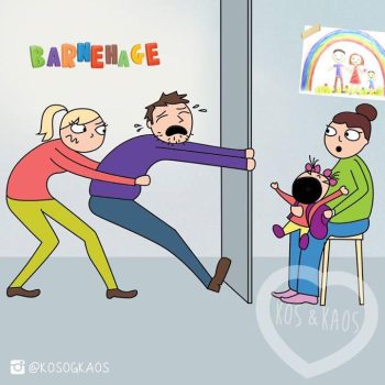 10 vicces rajz, a kezdő szülők mindennapjairól