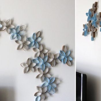 dek Fali dekorációk papírtörlő gurigából! Le fog esni az állad! DIY