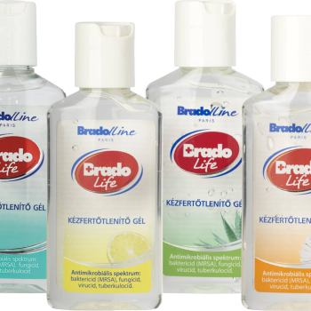 BradoLife 50 ml kézfertőtlenítő gél