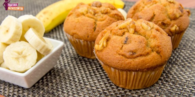 Banános muffin