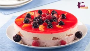 Joghurtos gyümölcs torta