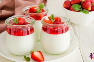 Panna cotta recept