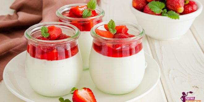 Panna cotta recept