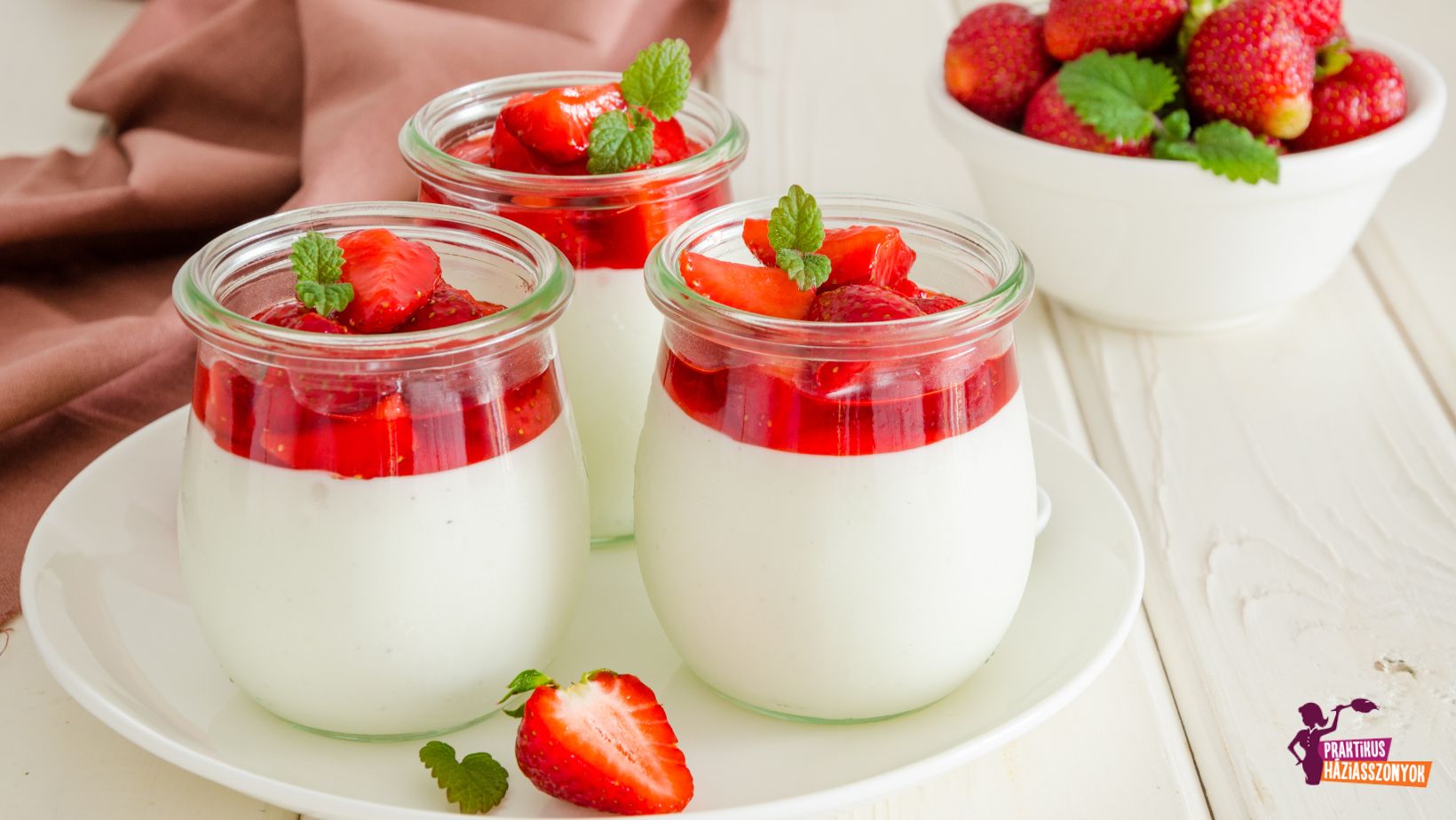 Panna cotta recept
