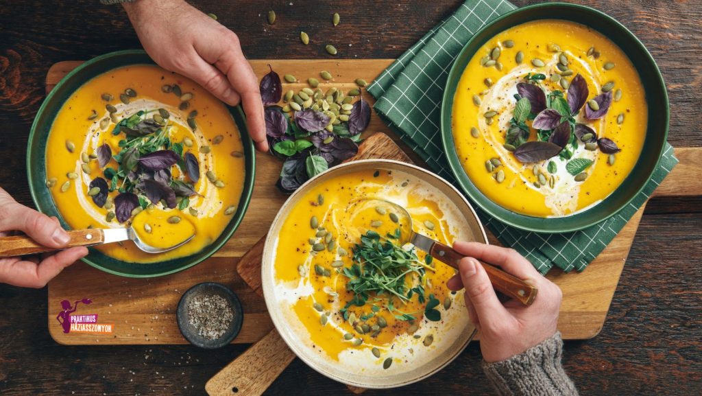 Sütőtökkrémleves