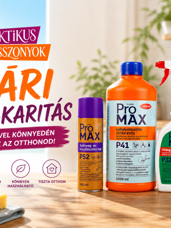 Nyári nagytakarítás egyszerűen – 4 tisztítószer, amellyel ragyogó lesz az otthonod