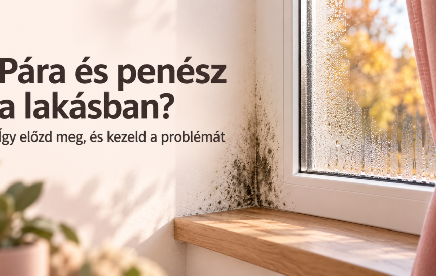 Penész a lakásban: miért alakul ki, és hogyan védekezz ellene?